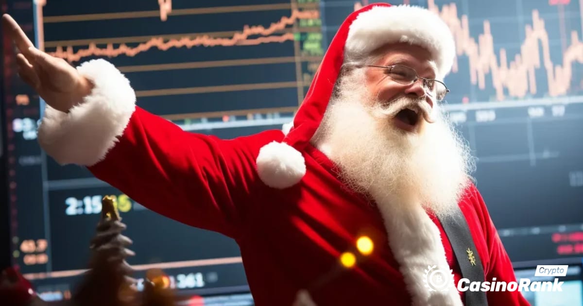 Potenciālais Bitcoin cenu rallijs Ziemassvētku vecīša rallija laikā